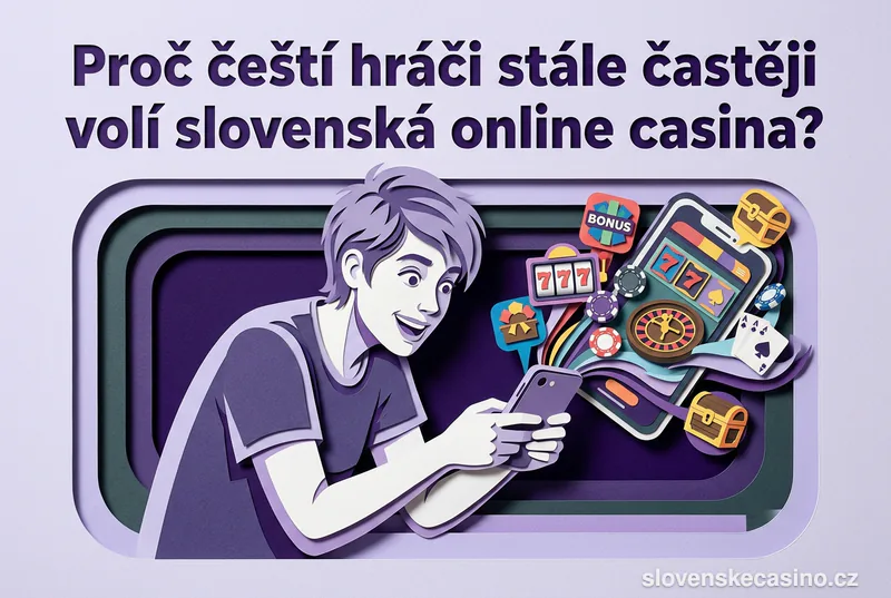 Proč čeští hráči stále častěji volí slovenská online casina?